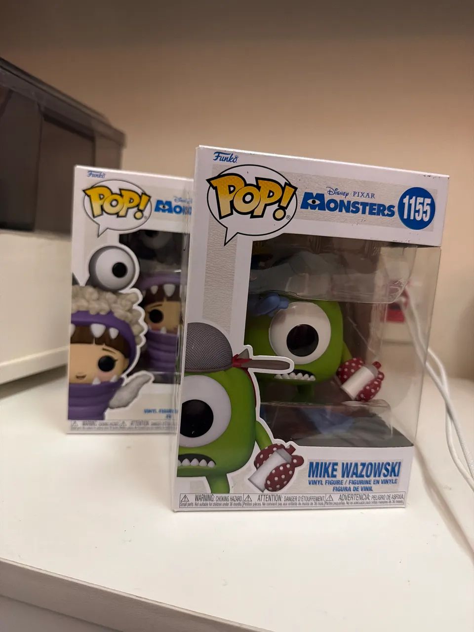 Funko boo e mike 