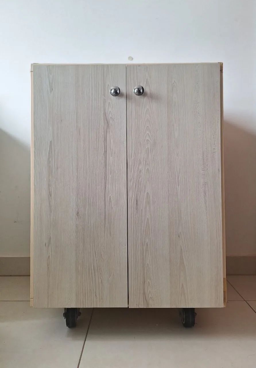 Armário multiuso 100% MDF com portas e prateleiras - Foto 2