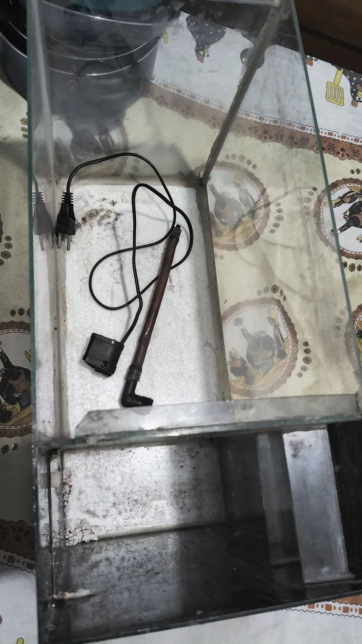 Aquário com sump 