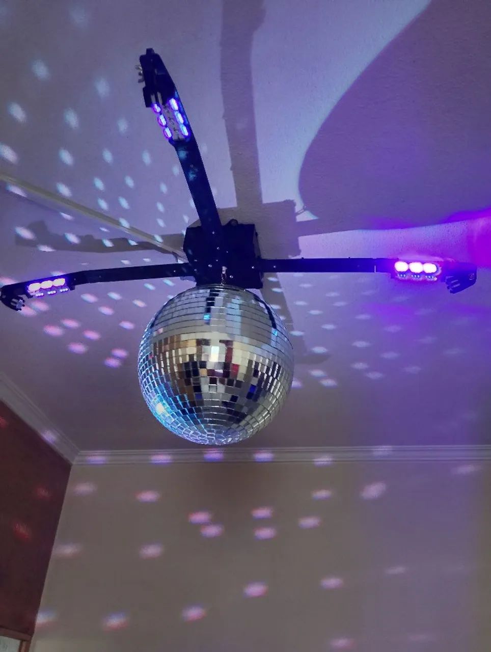 Jogo de luz para baile com globo - Foto 3