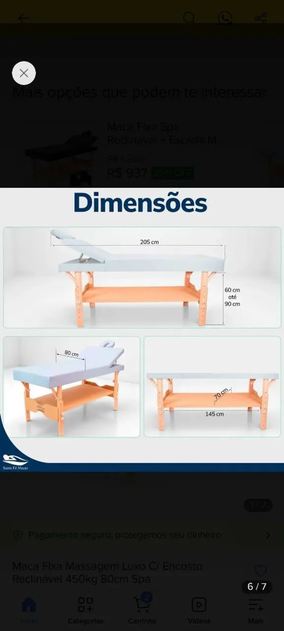 Vendo maca fixa para estética  - Foto 5