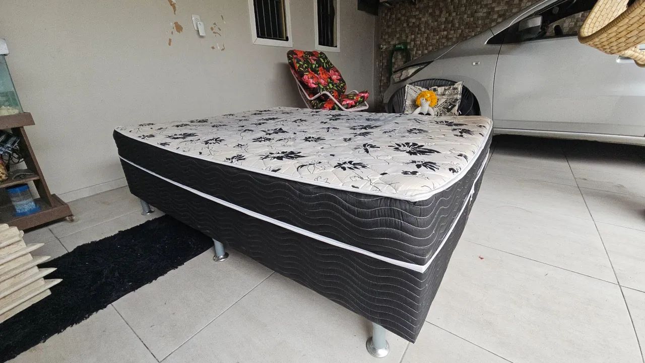Cama de Casal Semi Nova Ótimo Estado - Foto 2