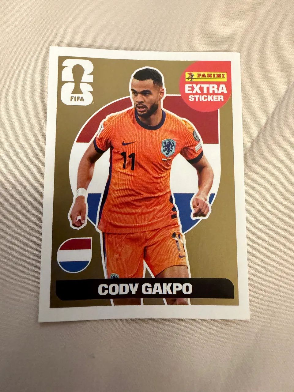Figurinha Gold Cody Gakpo