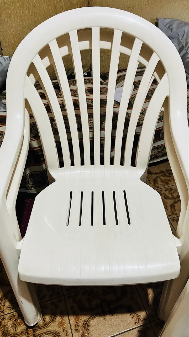 Conjunto com 4 cadeiras área externa