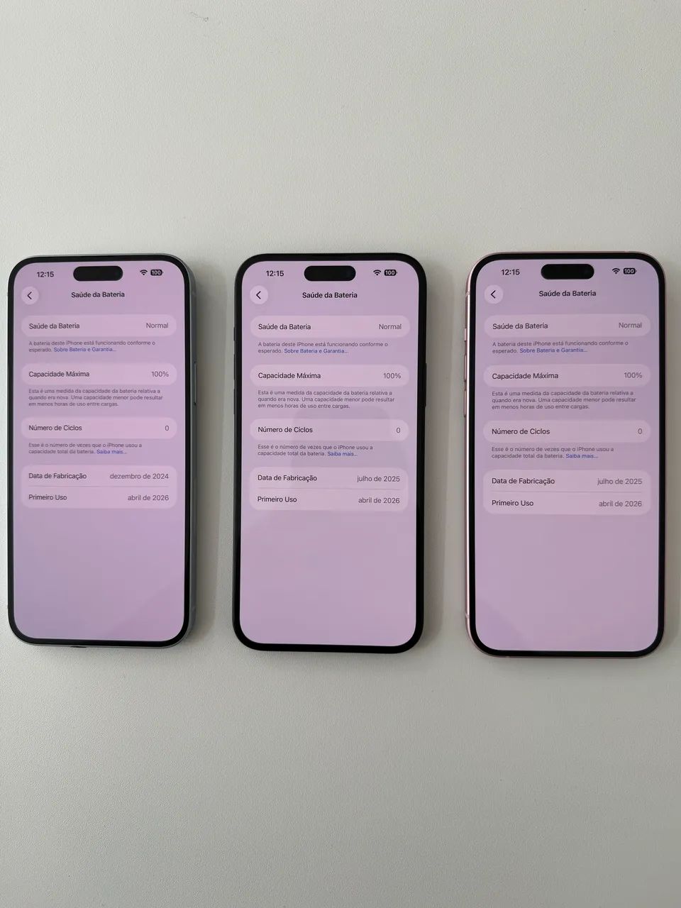 iPhone 15 Plus 256Gb / Novo sem uso / 180 Dias Garantia / Loja