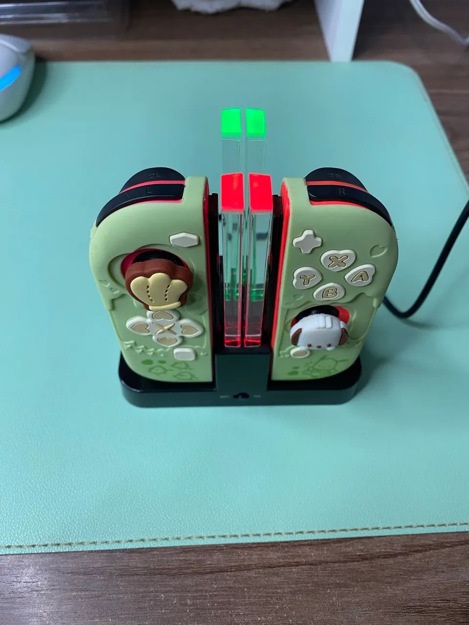 Dock de carregamento controles de Nintendo Switch/Dual Sense - Foto 5