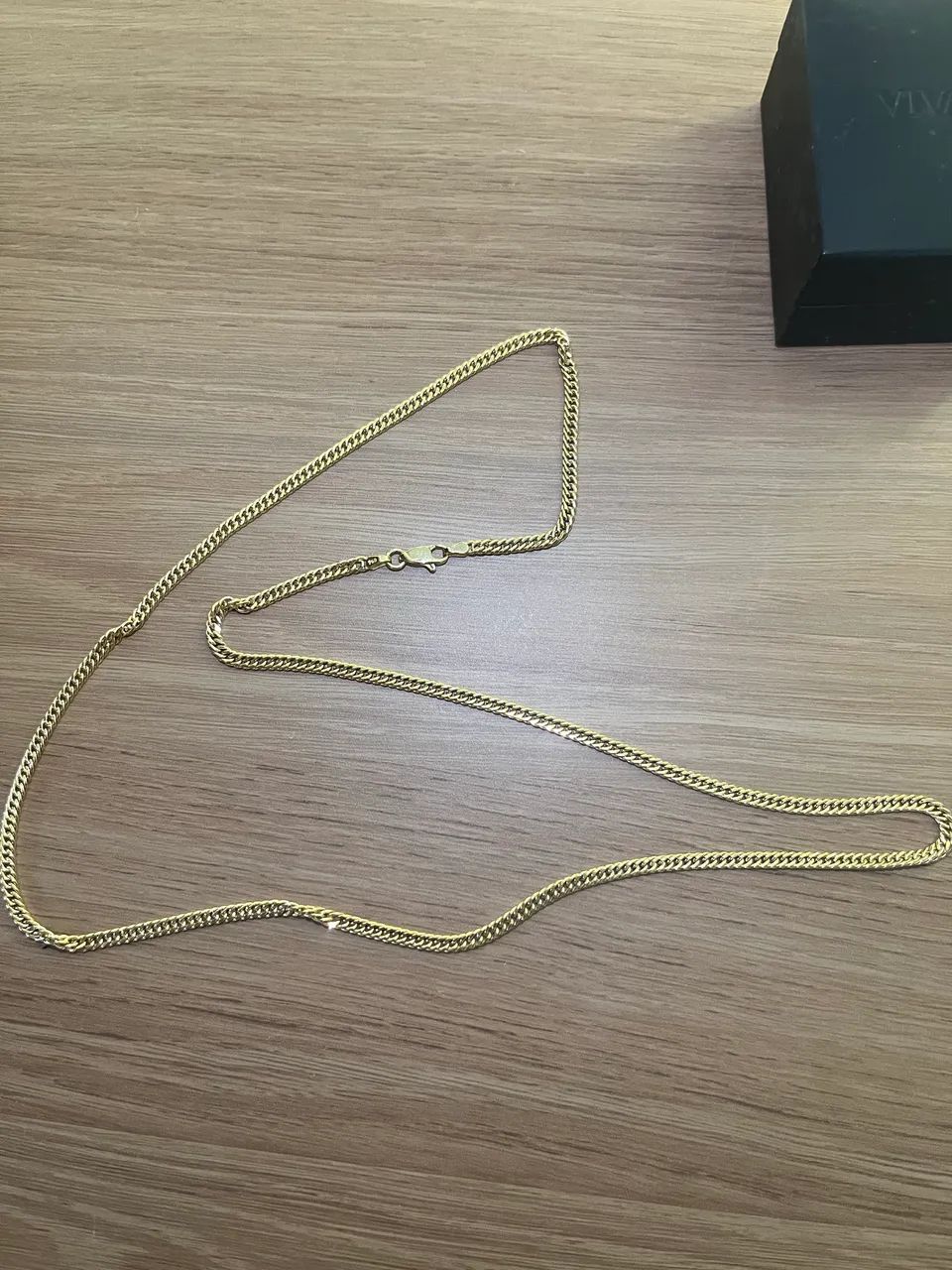 Corrente de ouro 18k Grumet oca Vivara, 60cm  3mm 7g - Foto 4