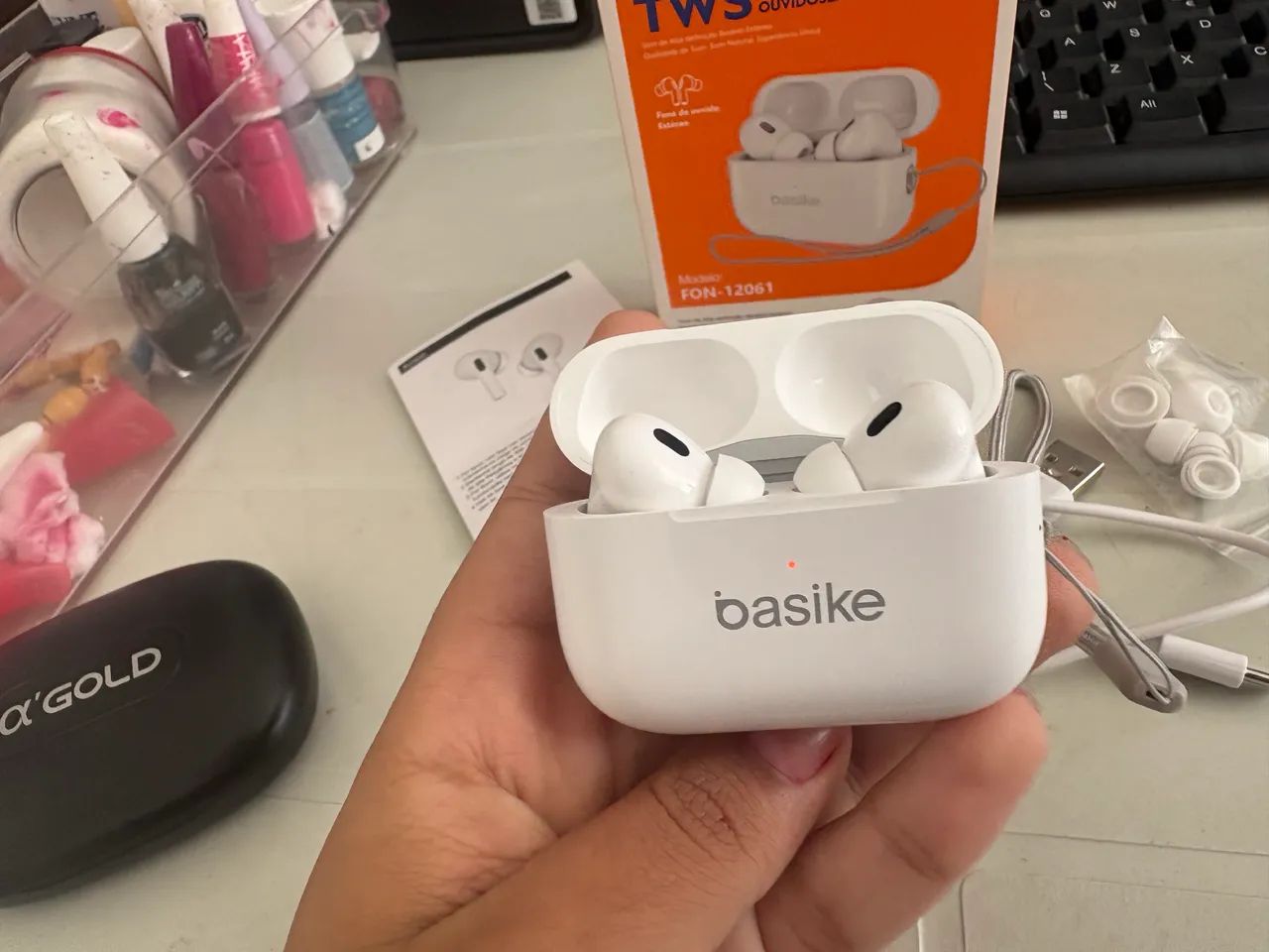 FONE DE OUVIDO LACRADO (BASIKE)! - Foto 3