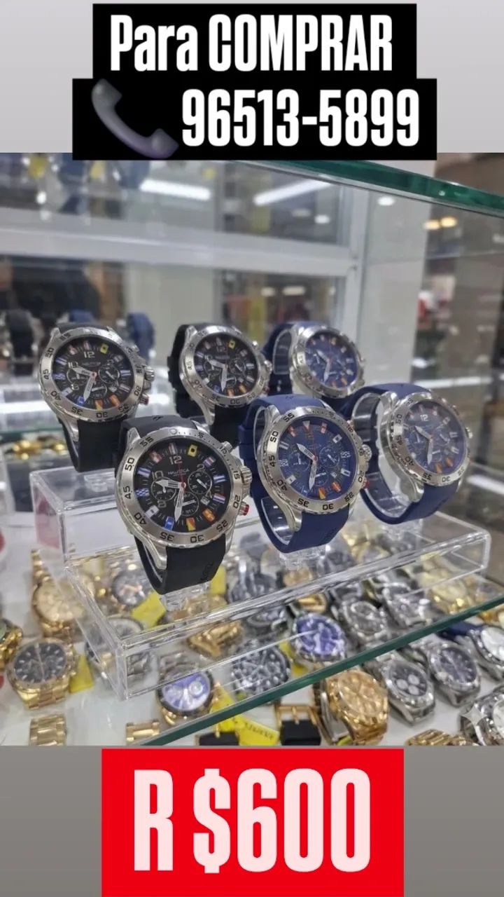 Relógio NAUTICA NAÇÕES  - PULSEIRA DE BORRACHA  - Foto 4
