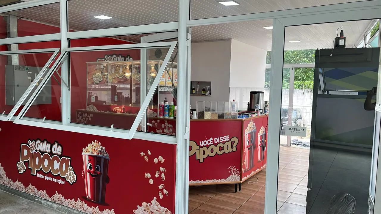 Passo loja de pipoca 
