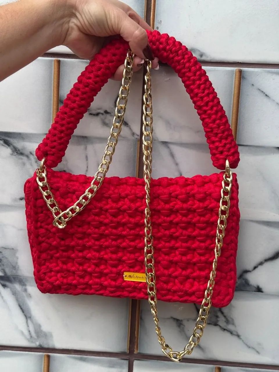 Bolsas de crochê ?