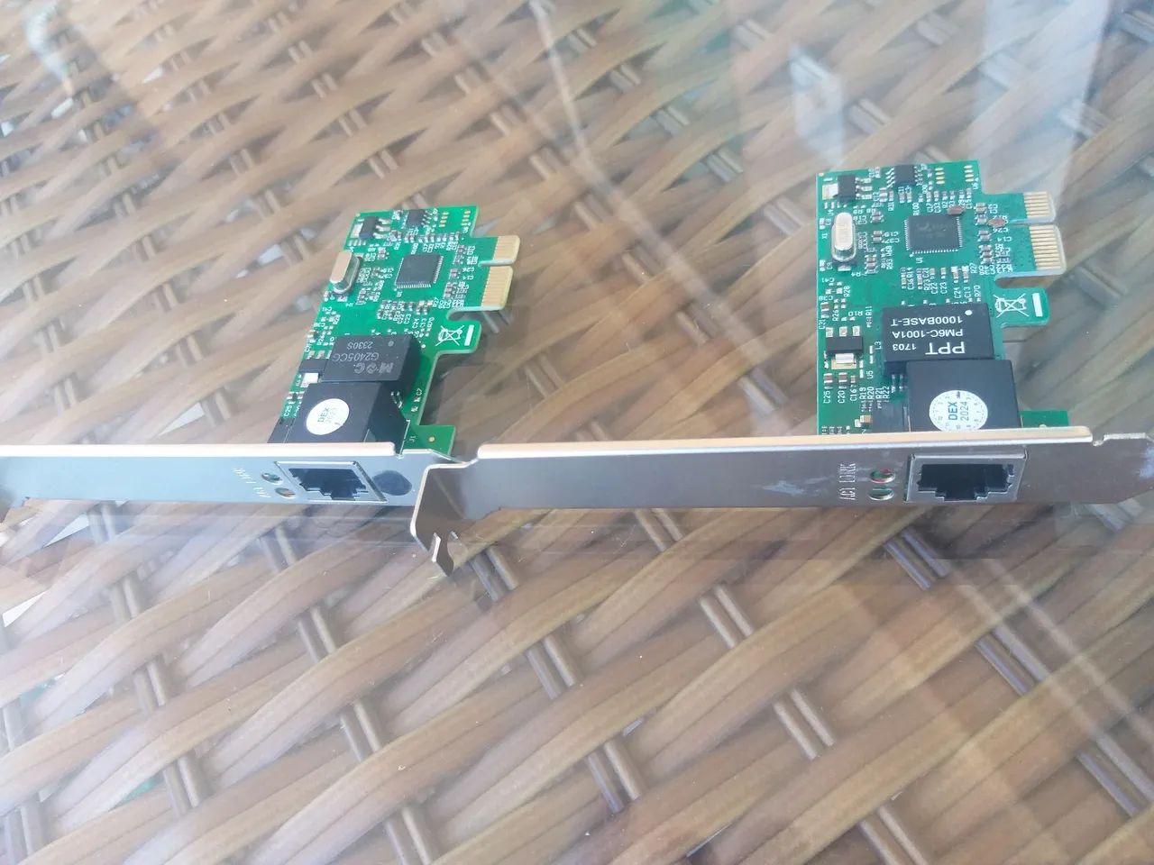 2 Placas de Rede Pcie Express 1 Gbps Novas - Foto 4