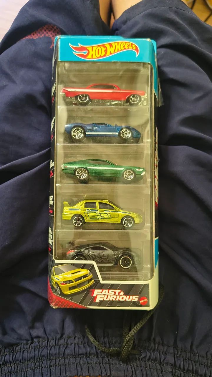 Hotwheels Velozes e Furiosos Pack.
