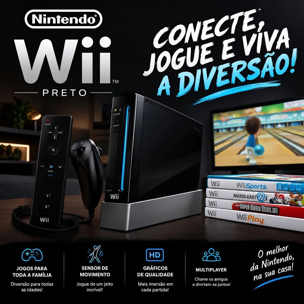 Nintendo wii usado