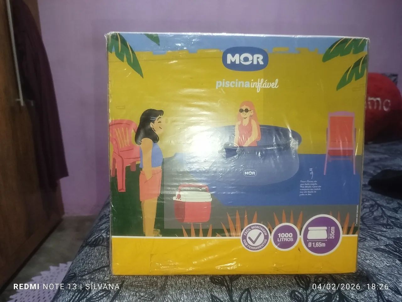 Piscina inflável  - Foto 2