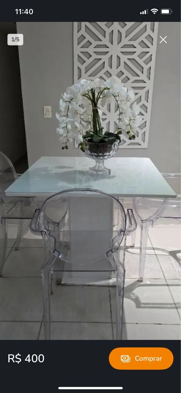 Mesa de jantar ( apenas a mesa)