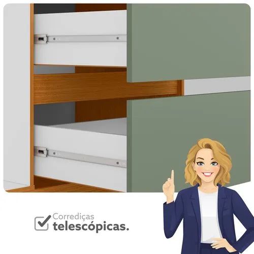 Guarda Roupa Com Led Novo, Entrega CG e Montagem  - Foto 2