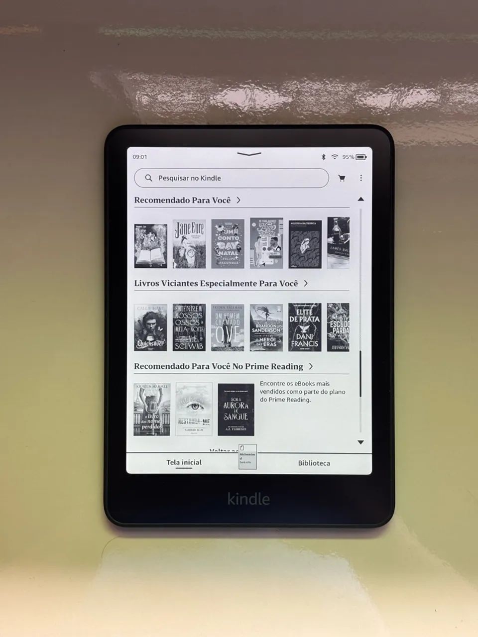 Kindle Paperwhite 16 GB PERFEITO ESTADO, acompanha capa magnética e cabo original - Foto 3