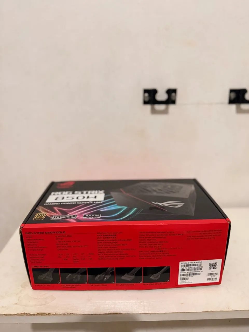 FONTE ASUS ROG STRIX 850W 80PLUS GOLD FULL - Foto 5
