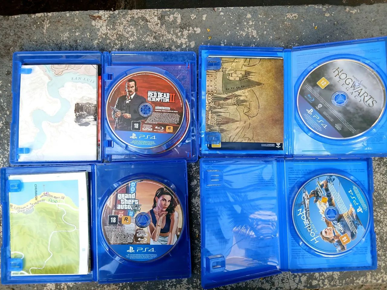 JOGOS PS4 - CONSERVADOS + MAPAS - Foto 5