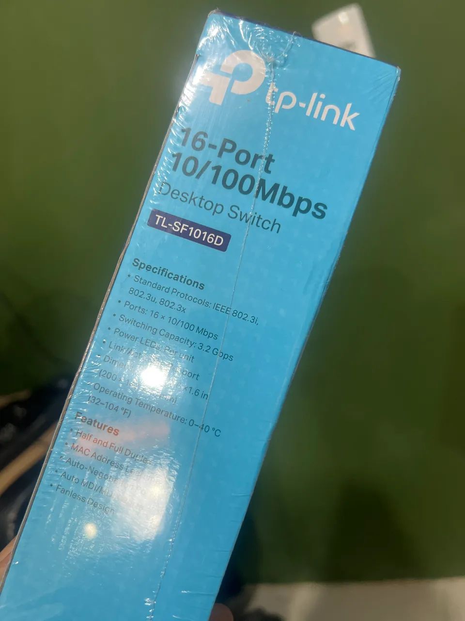 Switch de mesa de 16-Portas 10/100Mbps, TL-SF1016D, Black - Foto 2