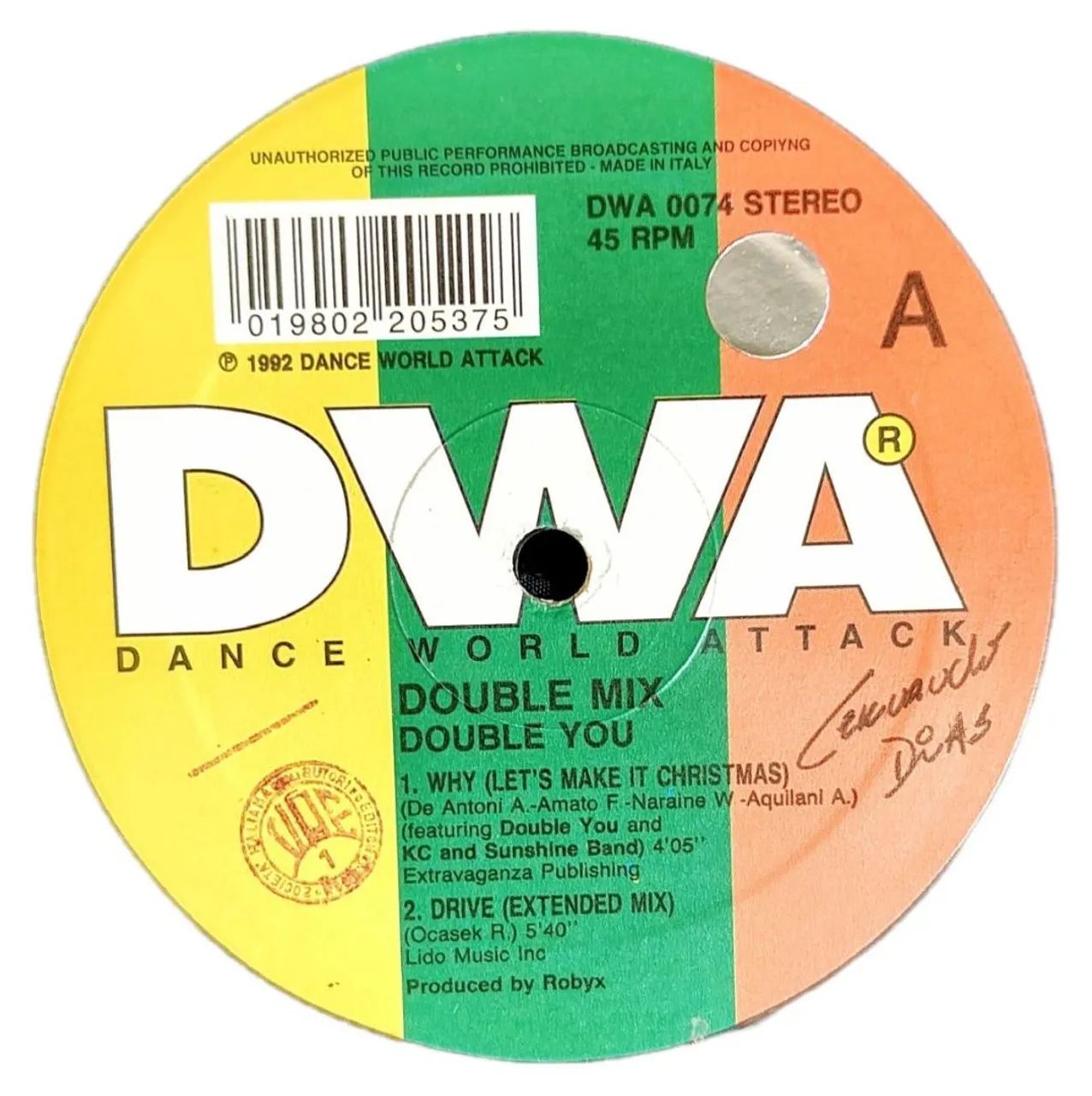 Lp Vinil Single Double You - Megamix - Foto 2