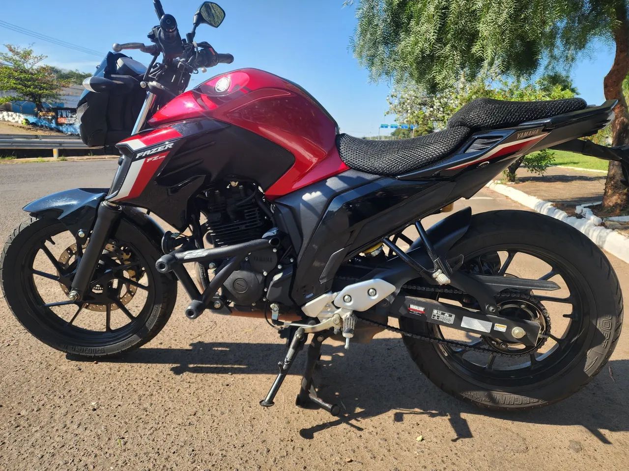 Fazer 250 vermelha  - Foto 5