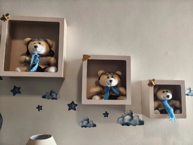 Decoração quarto de bebê menino - Foto 3