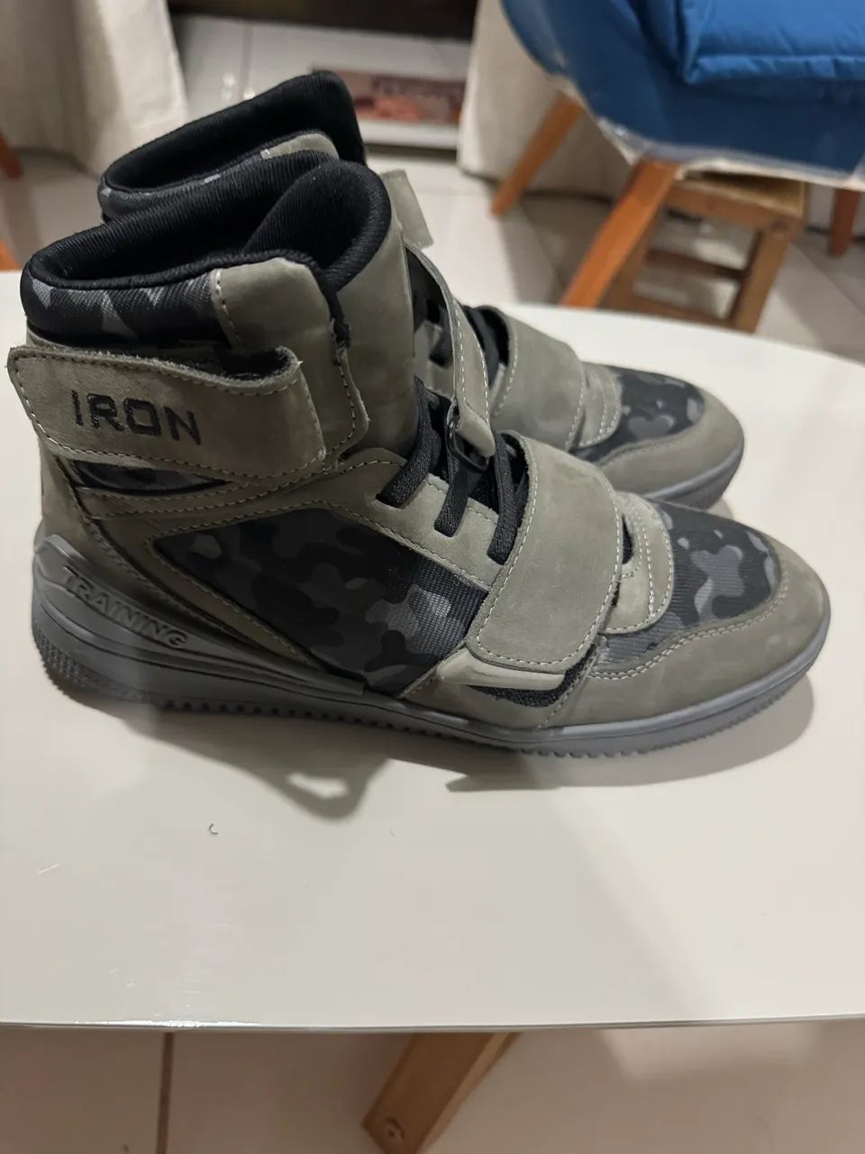 Tênis de Treino iron 41 Camuflado Masculino (ORIGINAL)Praticamente Novo Com Nota Fiscal  - Foto 2