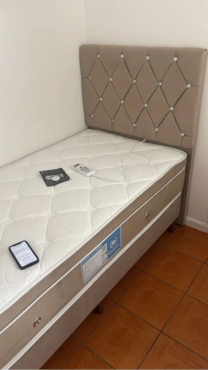 Cama de solteiro para vender com massagem  - Foto 3