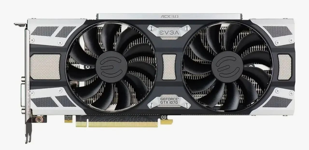 PLACA DE VIDEO EVGA GTX1070 - Foto 2