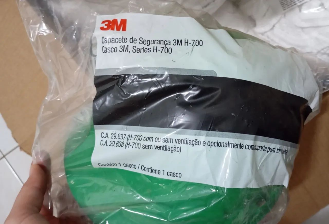 Capacete de segurança 3M - R$50,00 cada - Foto 3