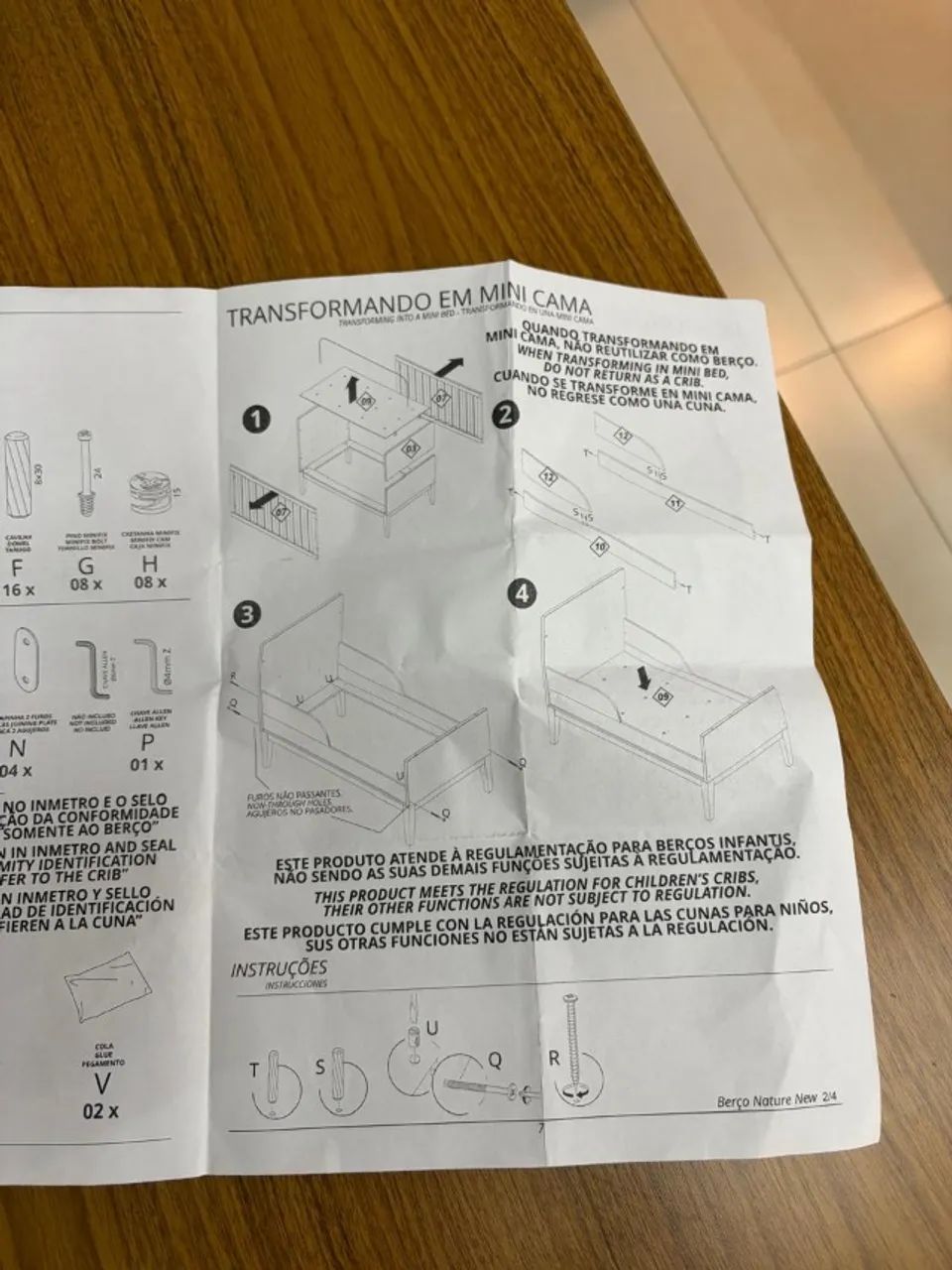 Berço infantil  3 em 1 - Foto 4