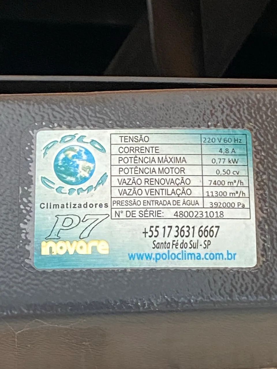 Climatizador P7 inovare pólo clima - Foto 4