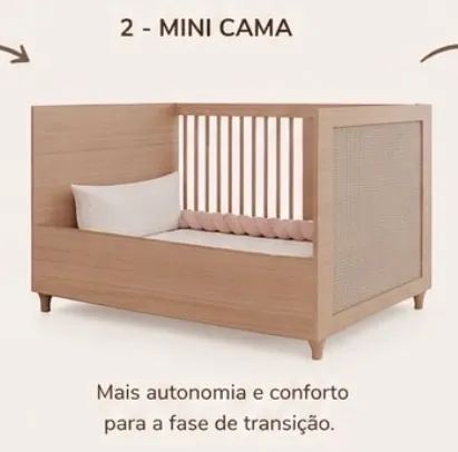 Berço 3 em 1: Haus Nature Lilibee - Foto 4