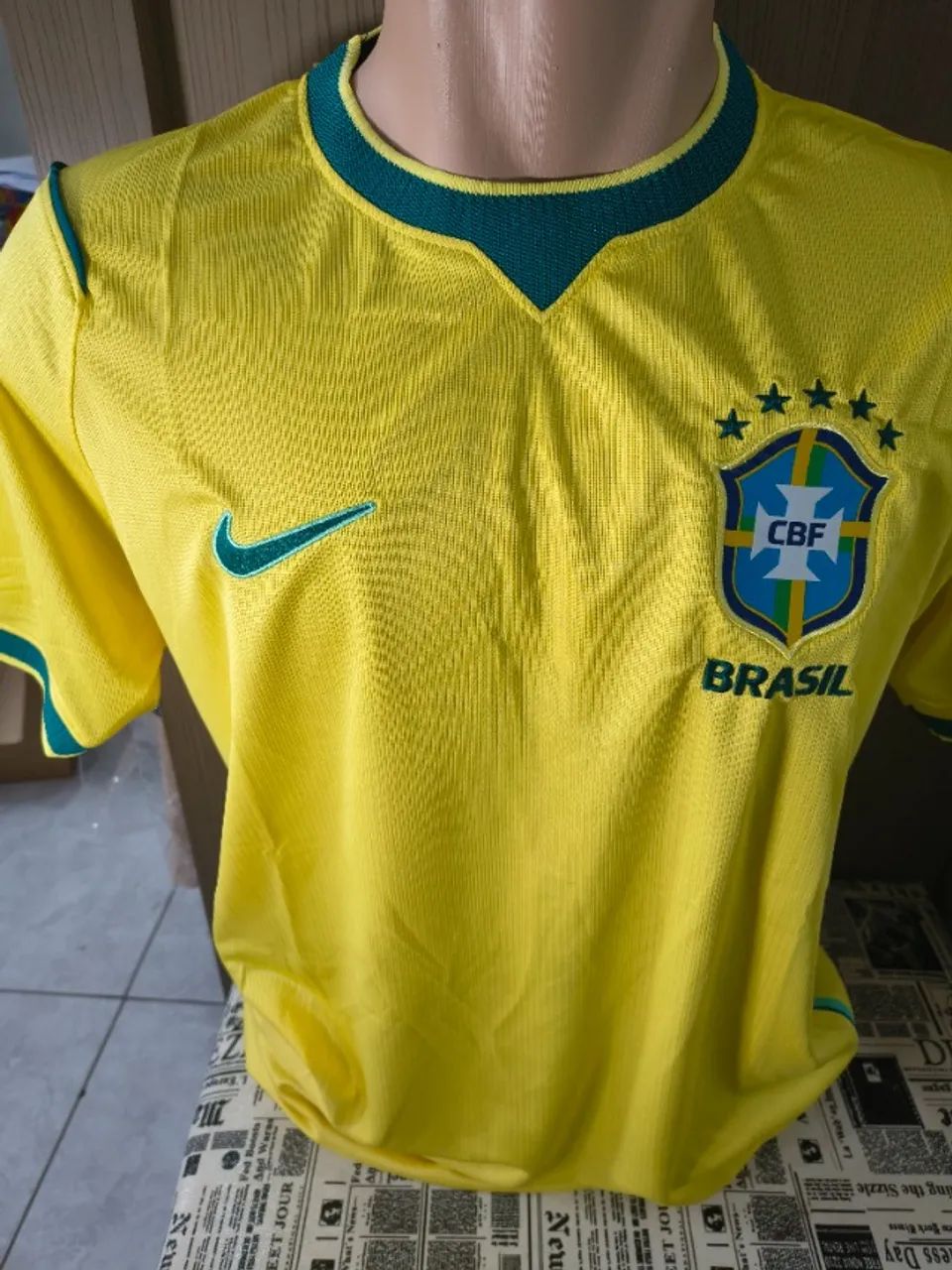 Camisa Seleção Brasileira Home 2016