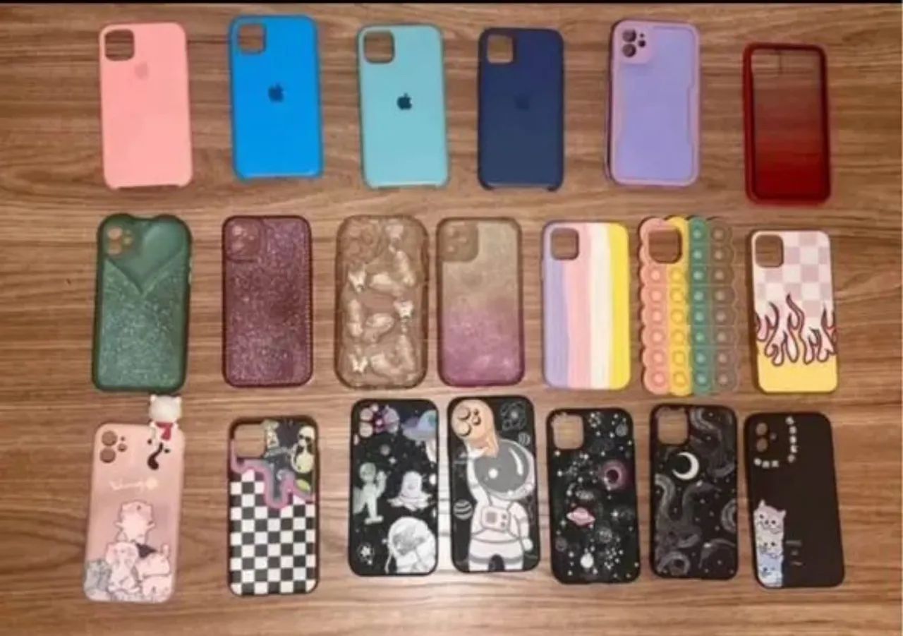 20 capinhas iPhone 11 - Foto 5