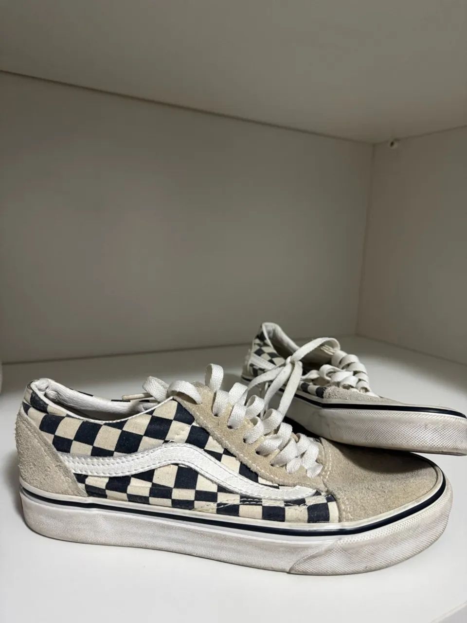Tênis old skool quadriculado 38