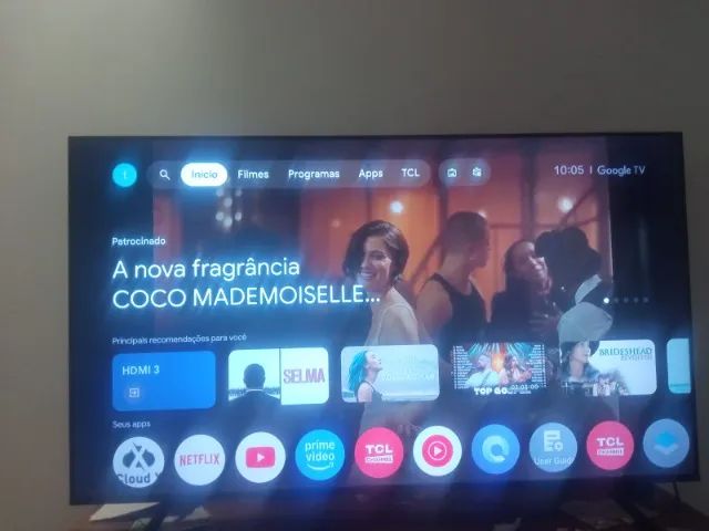 Tv smart 55 polegadas TCL 4k HDMI  - Foto 2