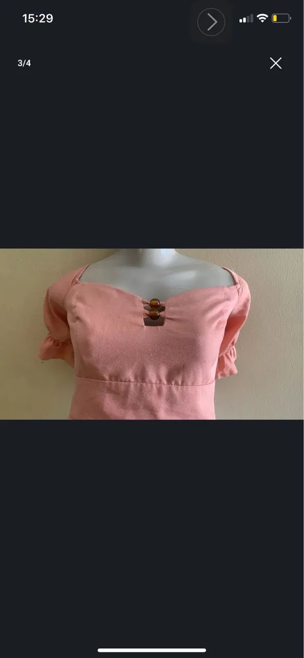 Cropped novo( vendo ou troco) - Foto 2