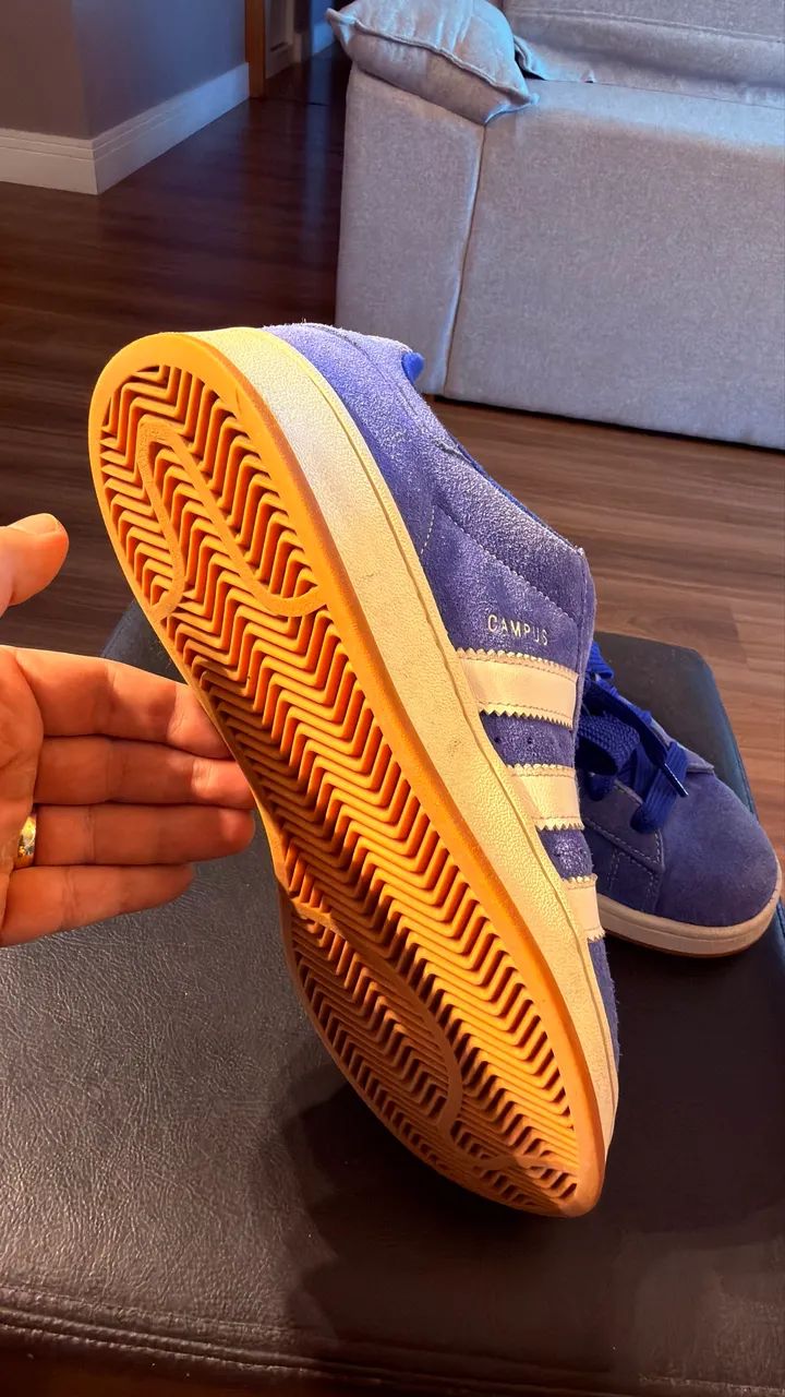 Tênis Adidas Campus Azul - Foto 2