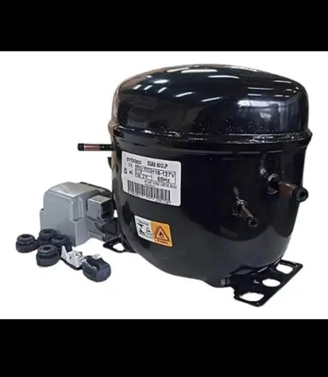 Compressor 1/4 R600 110V EMBRACO  - Foto 4
