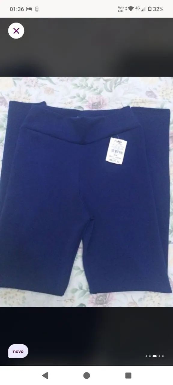 2 calças legging plus size novas - Foto 3