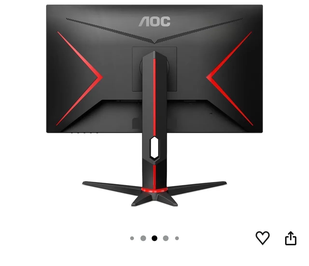 Monitor Gamer AOC Hero 27 polegadas 165hz  - Foto 2