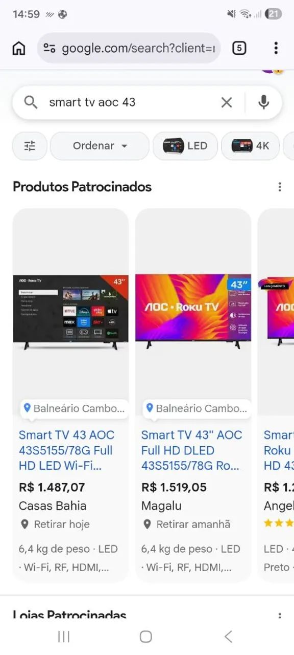 Smart tv philco Roku 43p - Foto 2