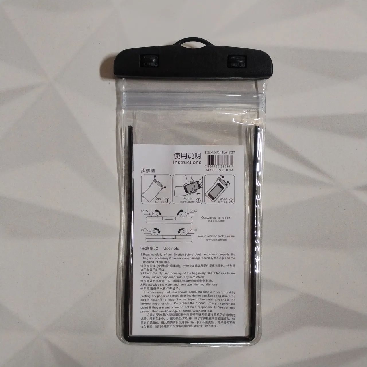 Capa para Celular Smartphone prova d'água - Foto 4