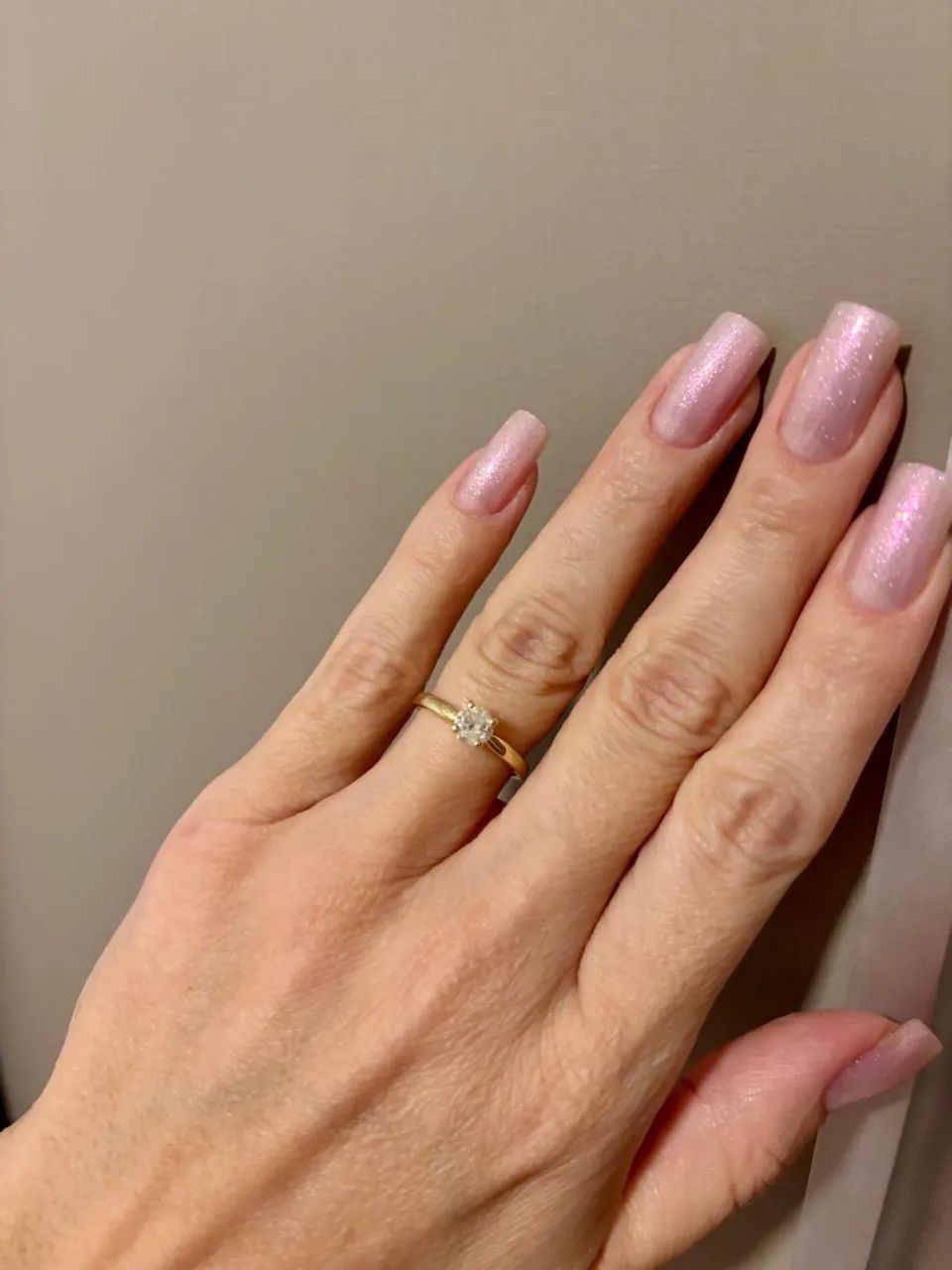 ANEL SOLITÁRIA | DIAMANTE | OURO 21 - Foto 3