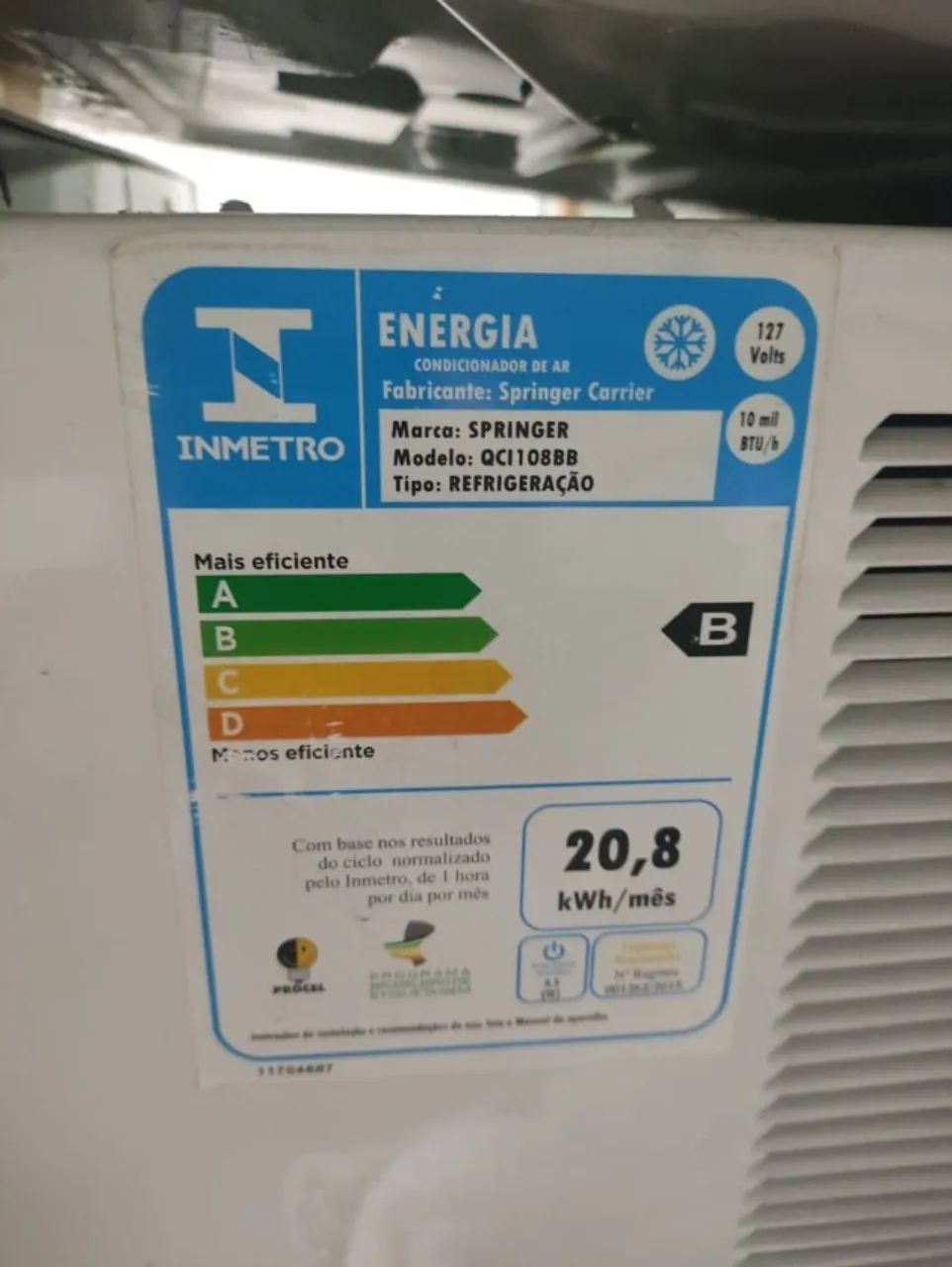 Ar Condicionado 10.000 Btus - Foto 3