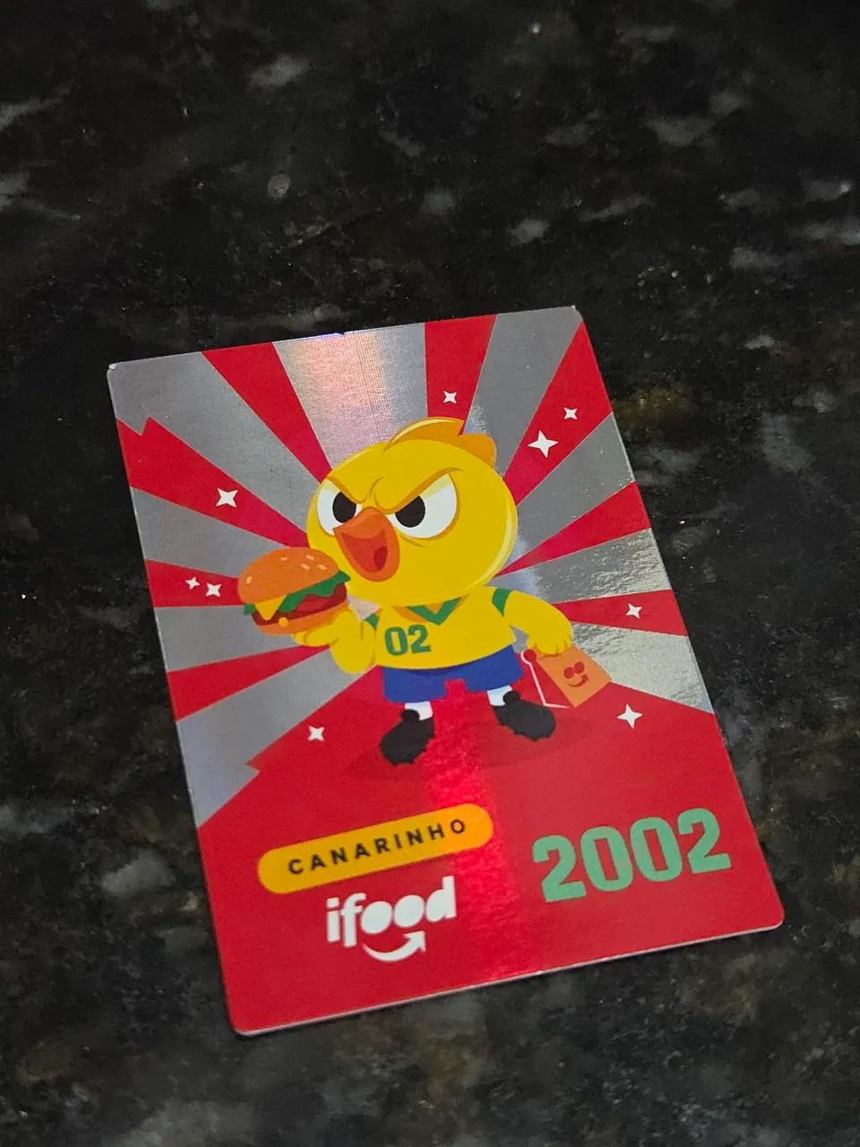 Card Canarinho iFood 2002