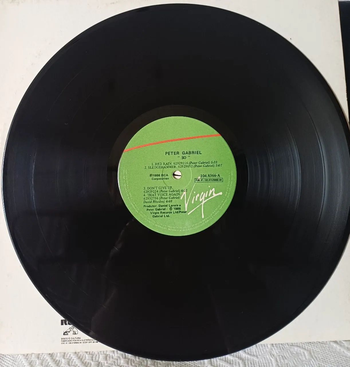 Lp / vinil: Peter Gabriel "So" - Foto 3